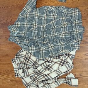 Lot of 2 Old Navy Flannel Sheets